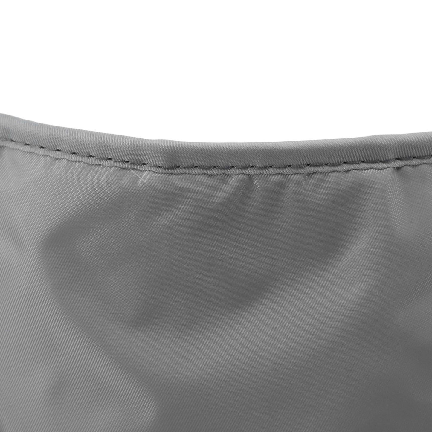 Foldable Foot Tub Polyester Double Layer Collapsible Camping Bucket with Storage Bag for Outdoor Grey