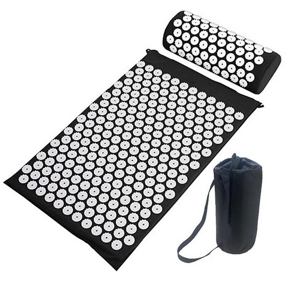 Body Massager Acupressure Cushion Mat(Blue)