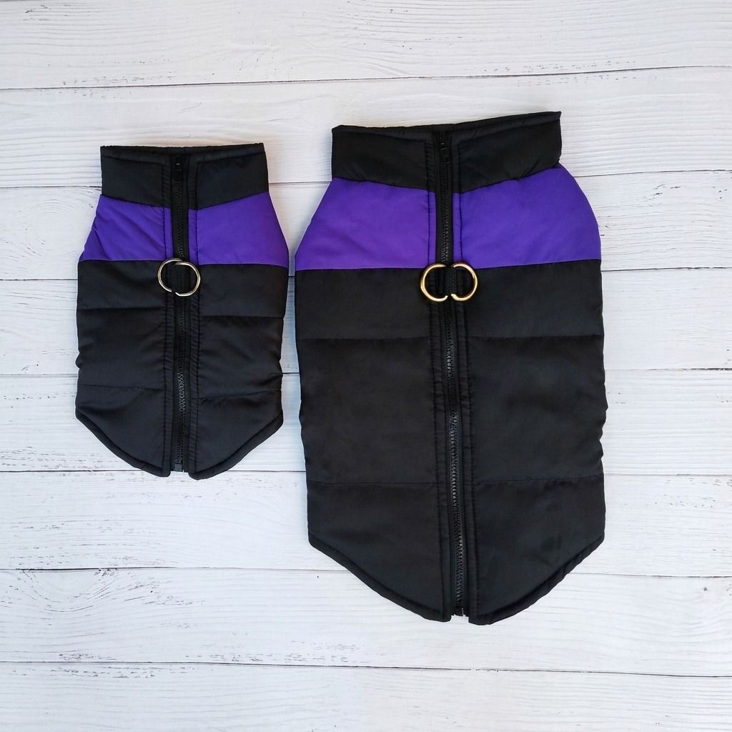 Winter Dog Ski Jacket with Waterproof and Windproof Polyester Shell, Thick PP Cotton Padding for Warmth, 3D Ergonomic Fit with D-Ring Leash Attachment, Ideal for Outdoor Walks and Snow Adventures (6XL, Blue)