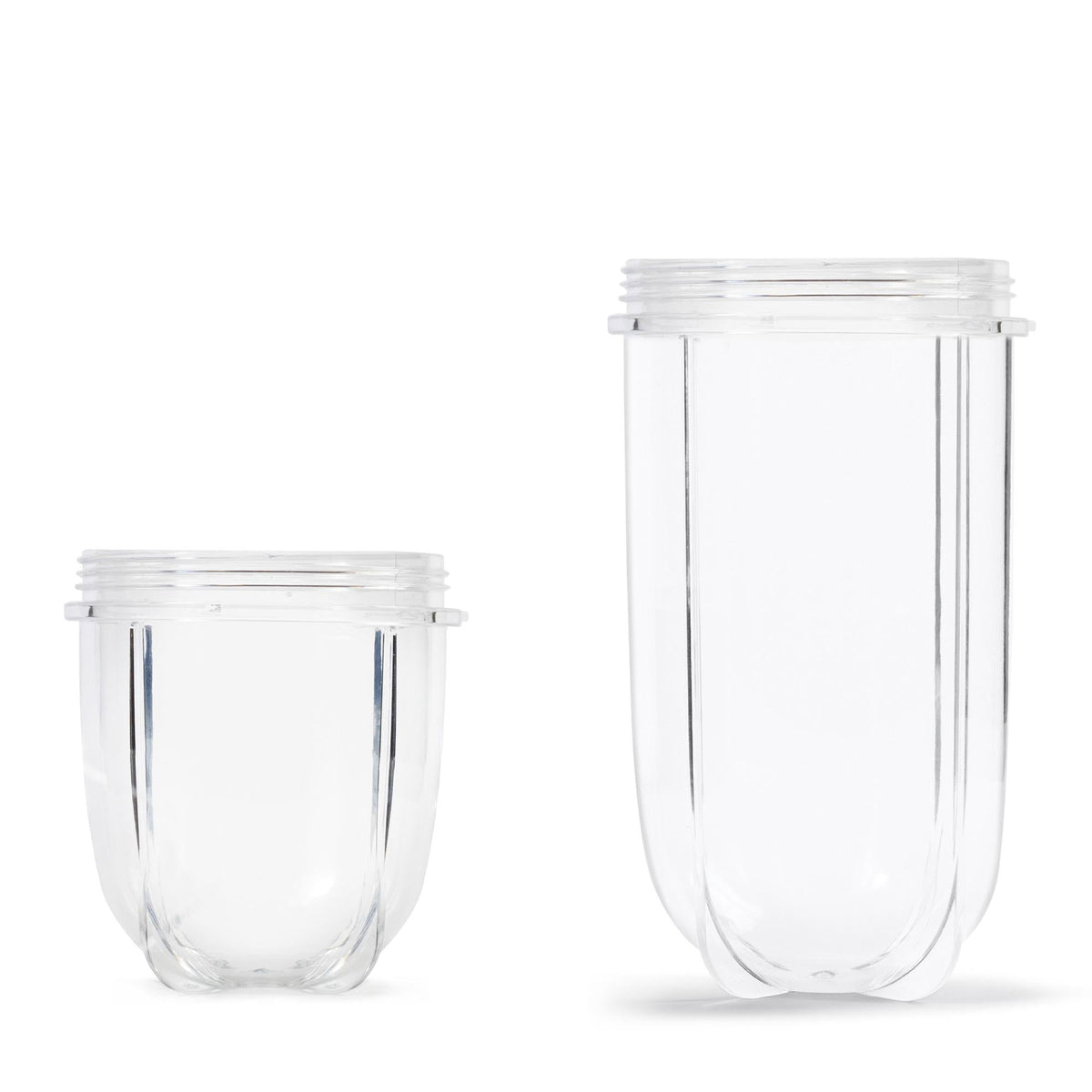 500ml Tall Cup + Short Cup Replacement Compatible with Magic Bullet Cross Blade