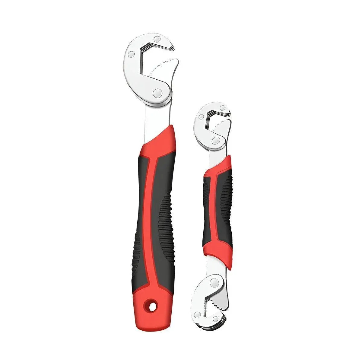 2PCS Snap N Grip Wrench Set Universal Adjustable Multi Function Spanner Tool