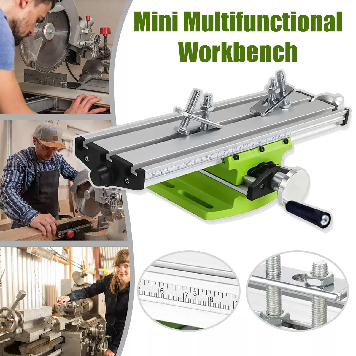 Multi Functional Micro Worktable Machine Tool Table Precision DIY Craft Repair