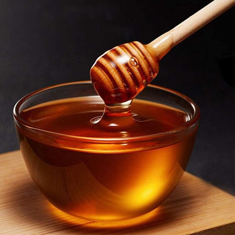 30PCS Mini Wooden Honey Dipper Stick for Honey Jar Dispense Drizzle Party Favors - 30PCS