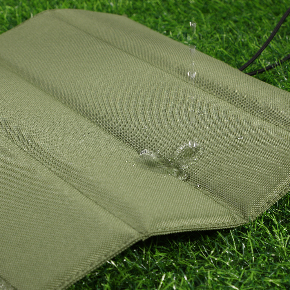 3PCS Blue Portable Outdoor Folding Seat Cushion - 42cm x 32cm for Camping and Hiking