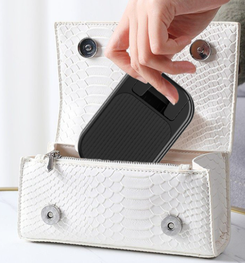 Black Adjustable Desktop Phone Stand Telescopic Foldable Portable Tablet Holder for Home Office and Streaming Ergonomic Solution for Local Professionals