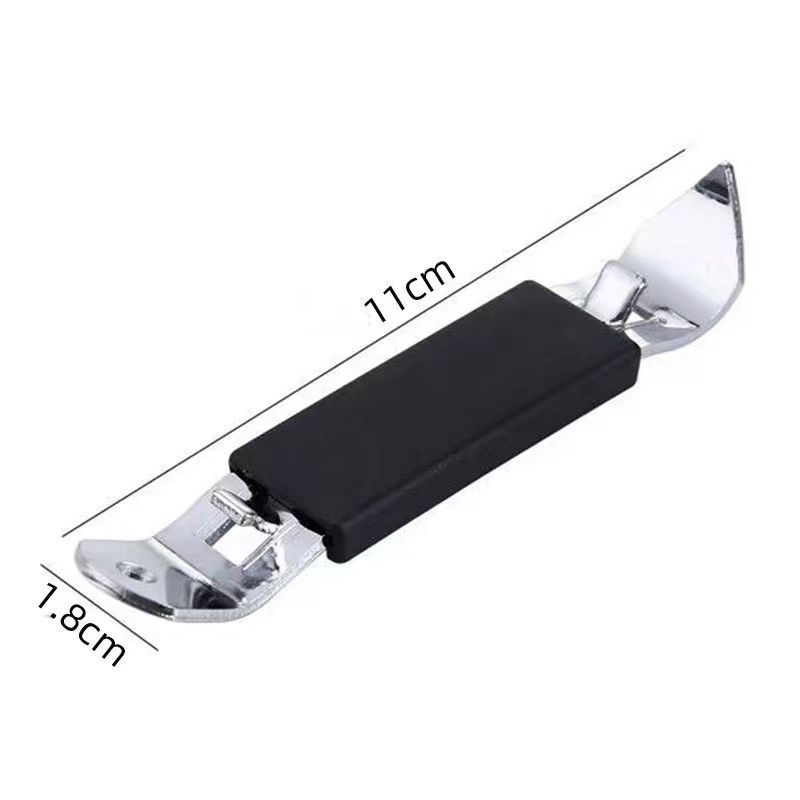 5-Pack Black Magnetic Can Opener - Heavy Duty Puncture Tool for Condensed Milk and Coconut Cream Cans - Commercial Grade Kitchen Accessory for Milk Tea Shops and Daily Home Pantry Use