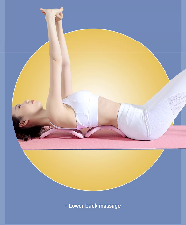 2-piece Soft Version Yoga Ring for Back Opening & Leg Support - TPE Resistance Loop, Ergonomic Arch Design - Multi-Use Fitness Aid for Shoulder Stretch, Spinal Alignment, Thigh Toning & Posture Correction