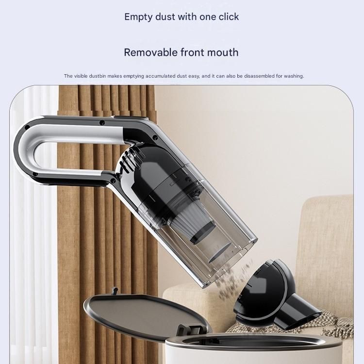 Cordless Handheld Vacuum Cleaner set - USB Rechargeable Portable Car Vacuum with Detachable Nozzle, Lightweight Dust Buster for Car Interior, Home, Office and Pet Hair