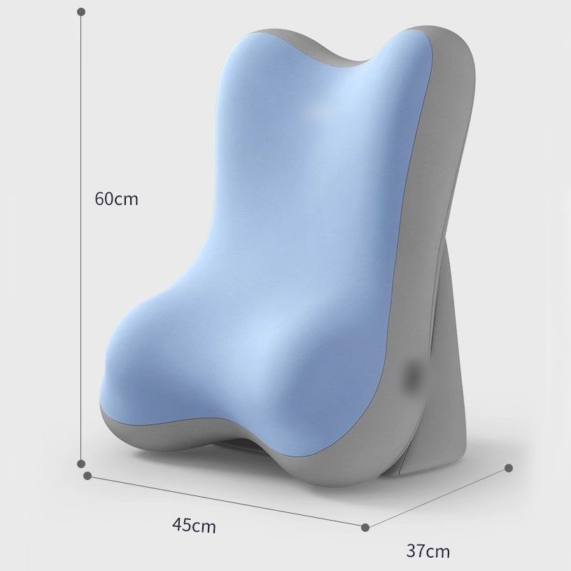Green Memory Foam Reading Pillow & Back Support Cushion with Adjustable Wedge, Ergonomic Neck and Lumbar Support for Bed, Sofa, Reading, Gaming and Relaxation