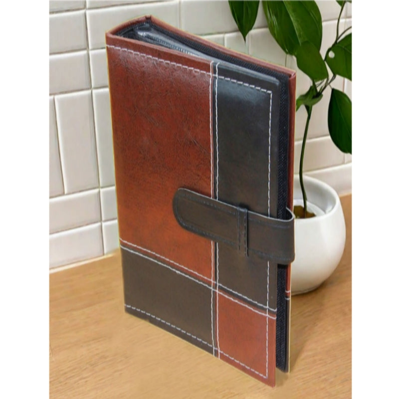 Photo album with luxurious cover Assorted colours Large 300 PCs 6 Inch - Leather