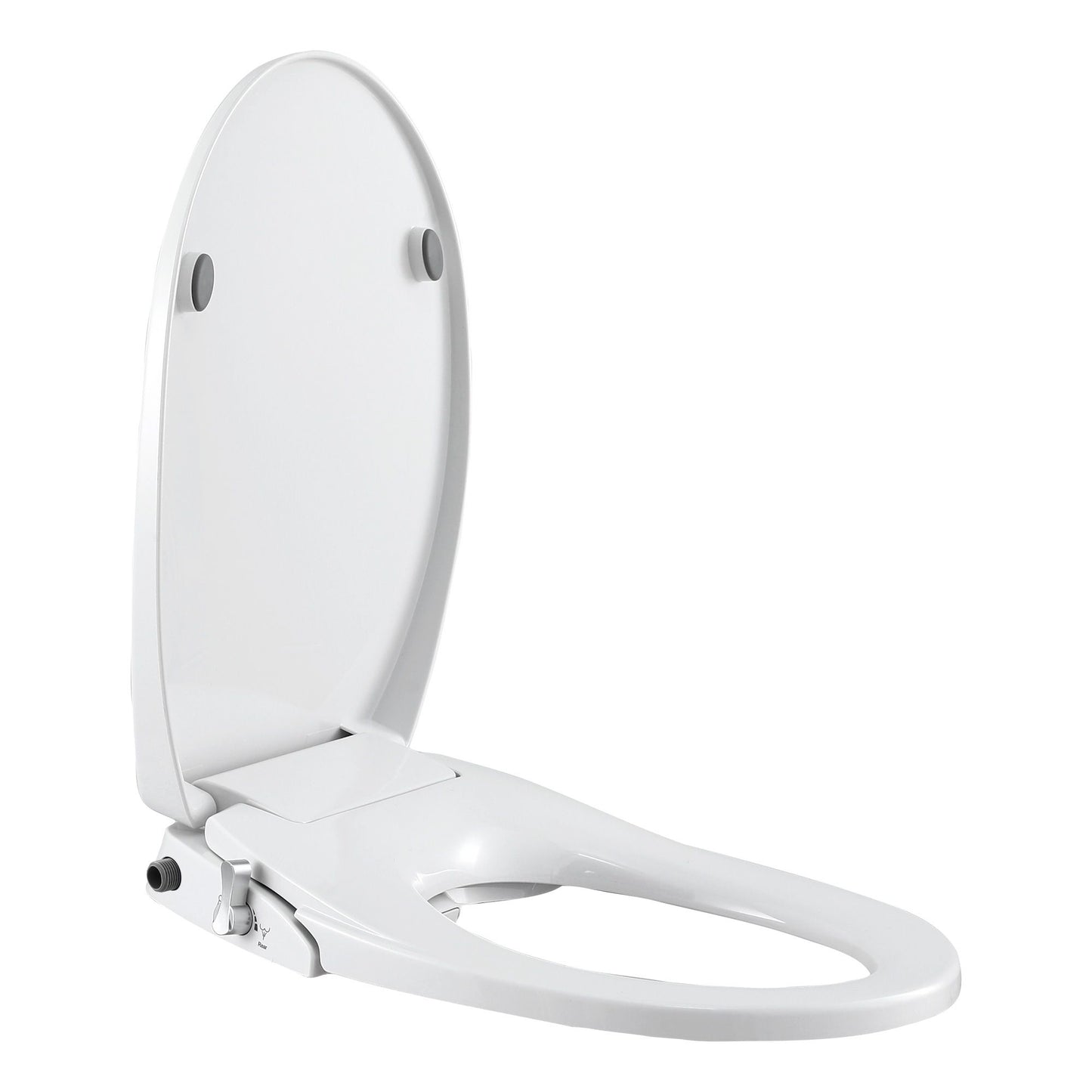Cefito Non Electric Bidet Toilet Seat O-Shape Dual Nozzle Soft Close WaterMark DIY