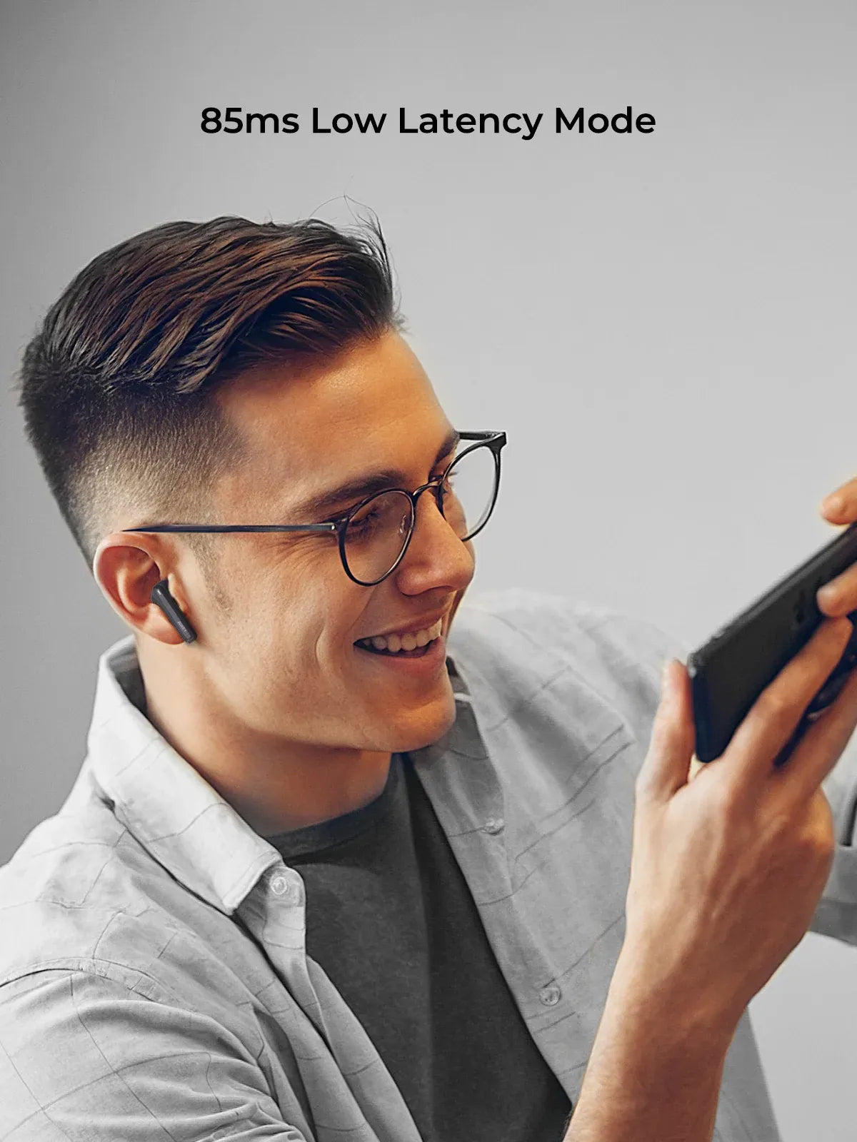 AUKEY Move Flex True Wireless Bluetooth 5.3 Earbuds with ENC, 85ms Low Latency & 25H Battery Life – EP-M4