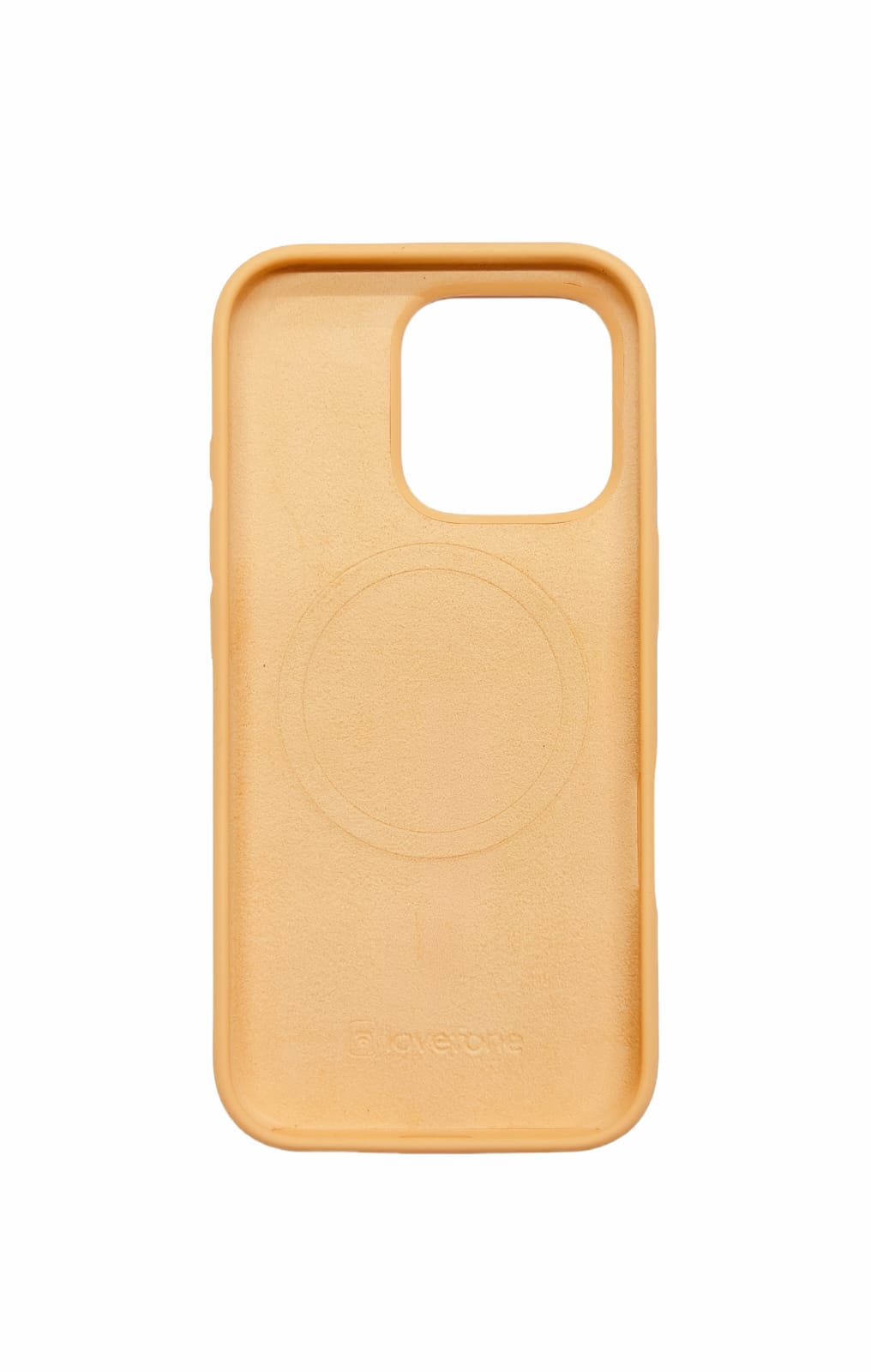 Lovefone Genuine Liquid Silicone Case iPhone 16 Orange
