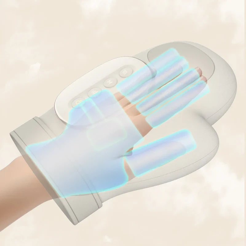 Electric Hand Massager with Airbag Compression Grey