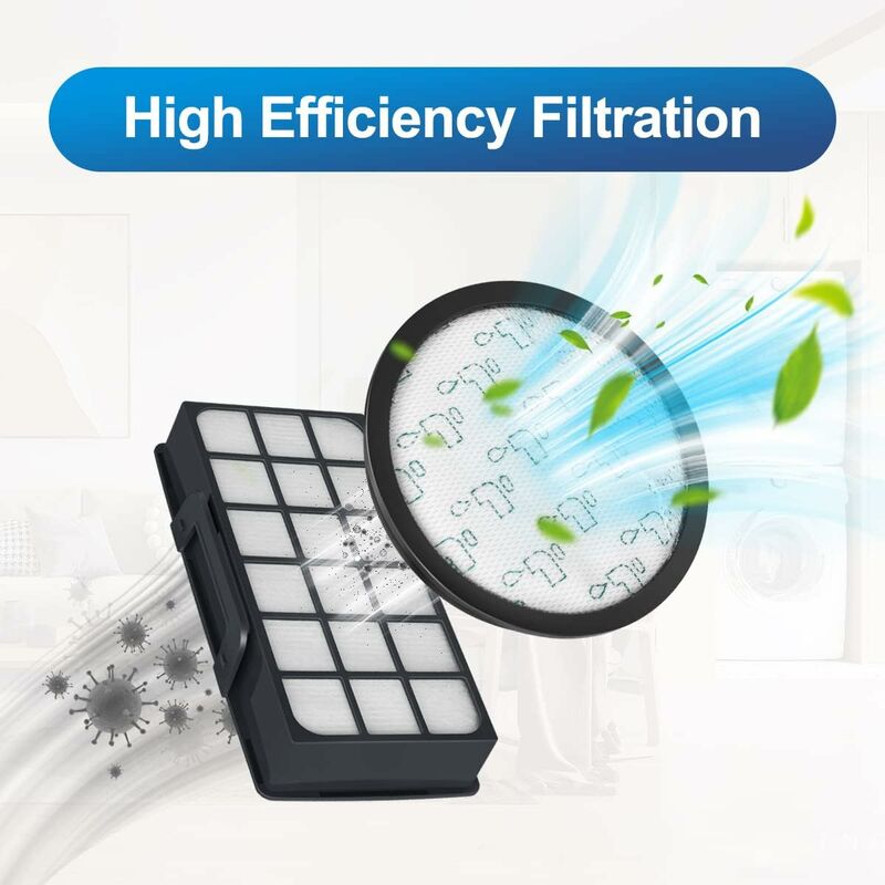 Rowenta RO76XX Vacuum Cleaner HEPA Filter Replacement ZR903701 for Silence Force Cyclonic Model