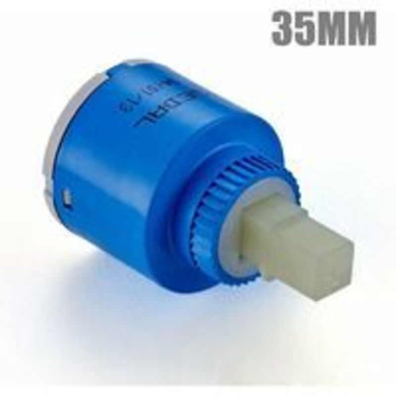DEBUNS Ceramic Faucet Insert 35MM for Mixer Valve Replacement
