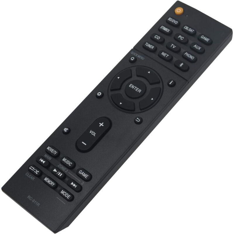 Onkyo Remote Control RC-911R for TX-NR578, TX-DS787, TX-NR777, TX-NR686, HT-S7805, TX-RZ720, TX-RZ610, TX-RZ710