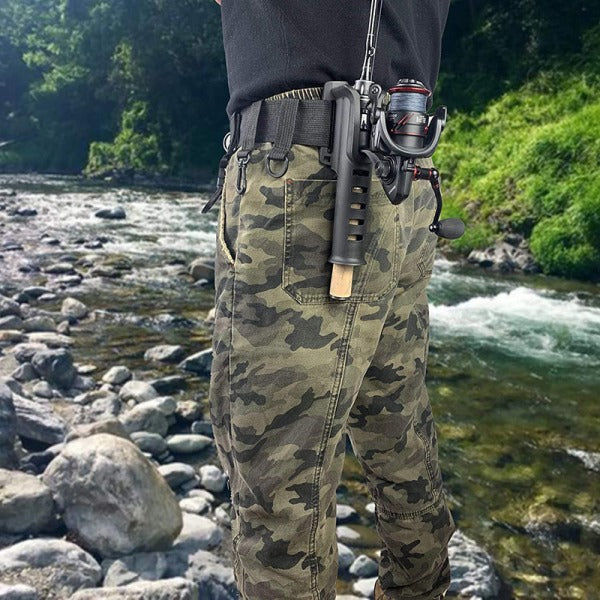 Adjustable Waist Rod Holder Portable Carp Fishing Rod Inserter