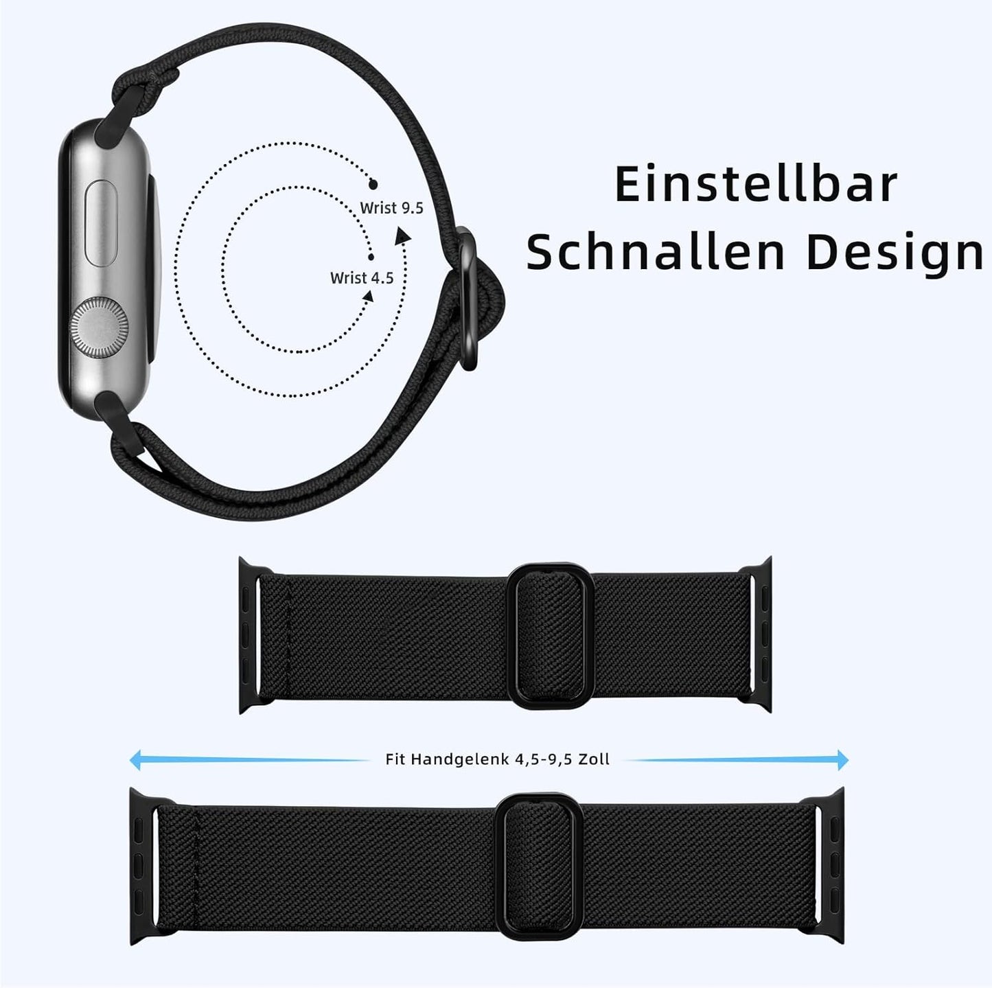 Compatible with Apple Watch Bands 4-Pack 38mm 40mm 41mm Wristband