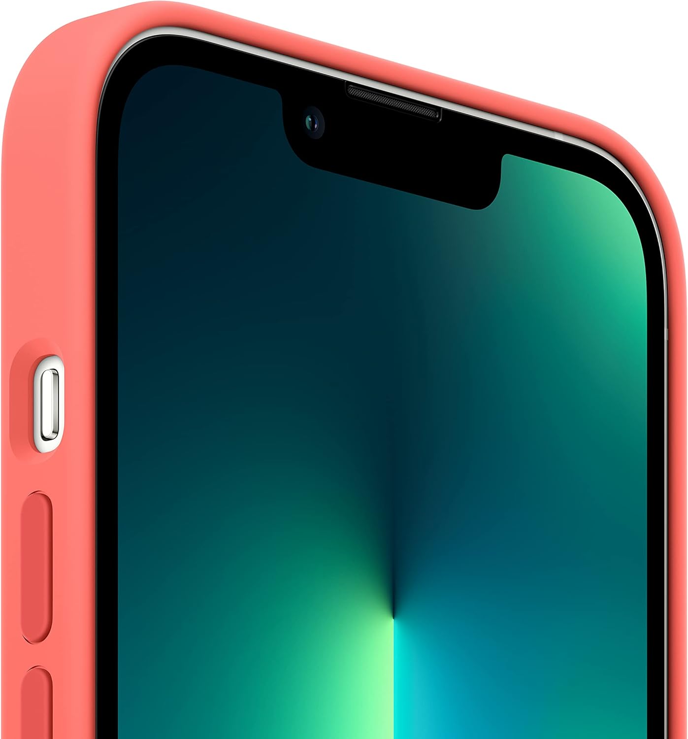 Compatible with Apple Silicone Case for iPhone 13 Pro MagSafe Pomelo Pink