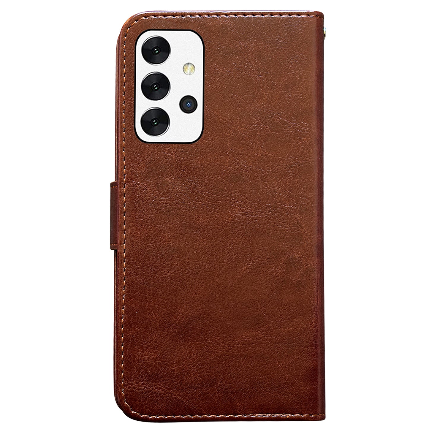 Compatible with Samsung Galaxy A32 5G Leather Case Black Protection Cover