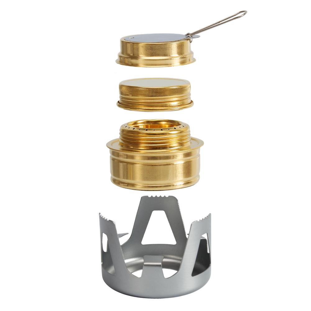 Alcohol burner for emergency kitchen 2-pack 400 2-Pack