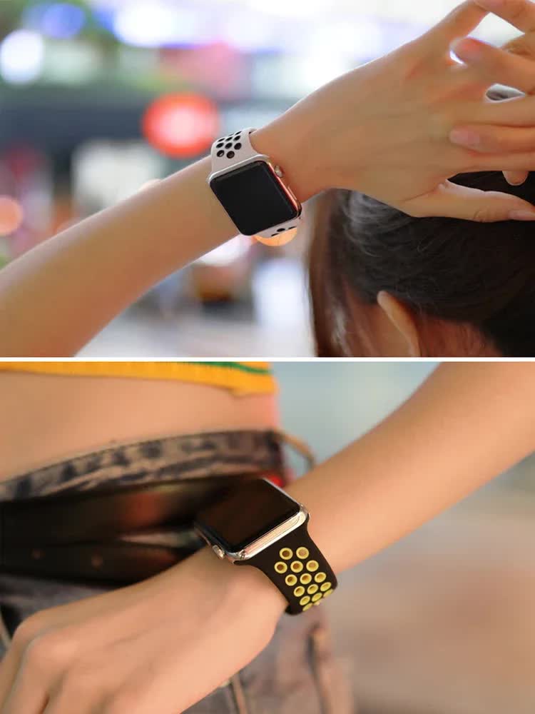 Compatible with Apple Watch Wristband Apple Watch Ultra 2 Series 9 8 SE 7 6 5 4 3 45mm 49mm 44mm 40mm 41mm 42mm Black Purple 11 SM