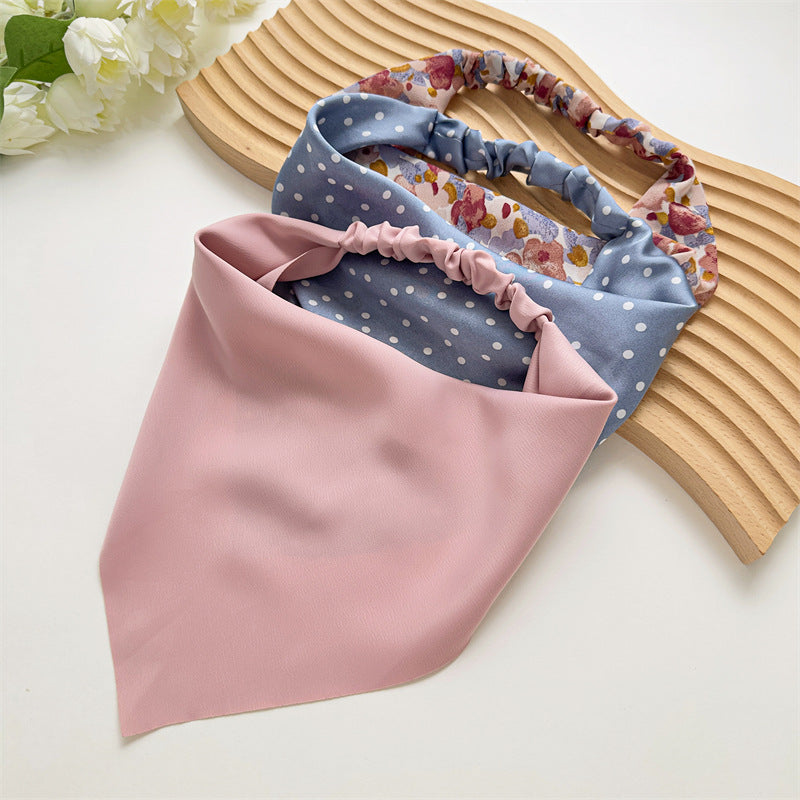 Elastic Hair Scarf Headbands for Women 6 Pack - Large Hair Scarf