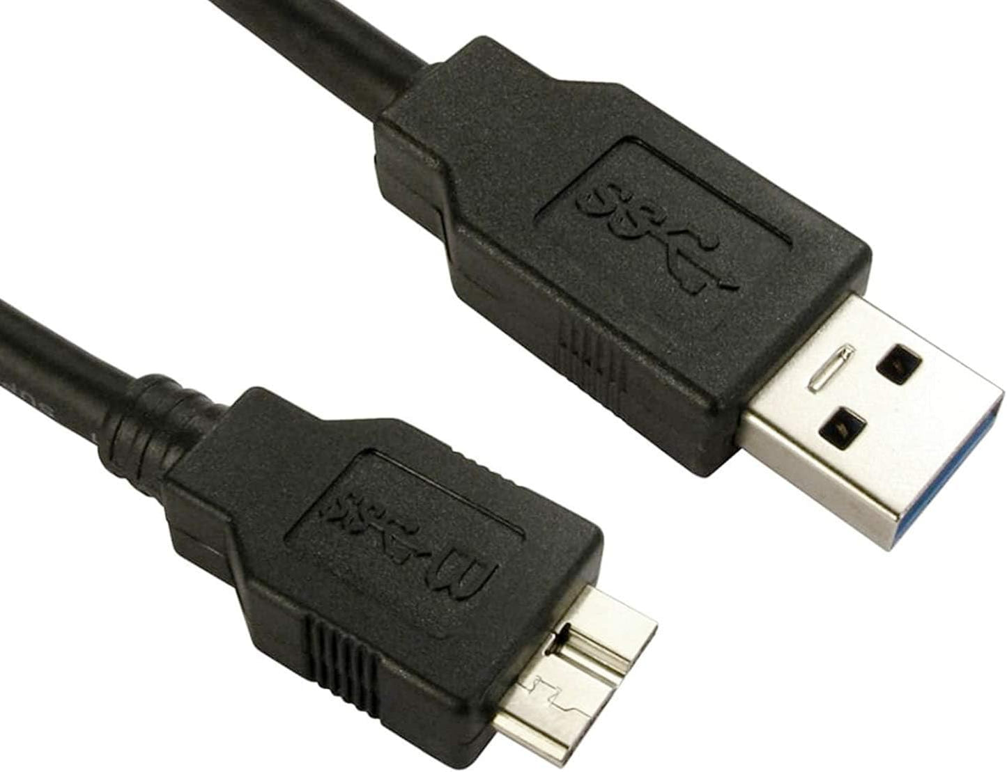 USB 3.0 Cable WD Seagate Toshiba Samsung PortablCompatible with e Hard Drives, A to Micro-B Cable 1m
