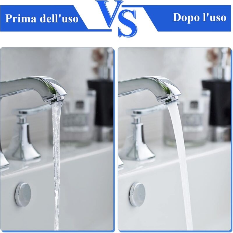 6 pcs, M18.5 Aerator, Kitchen Bathroom Nozzle, Plastic Sink Faucet Aerator For Water Saving With 2 Wrench, Blue