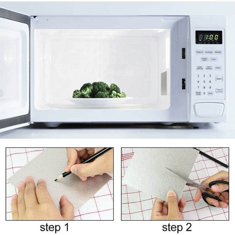5 pcs Microwave Plate Waveguide Cover Universal Microwave Oven Mica Plate Mica Sheet 1210Cm Easy To Cut For Microwave