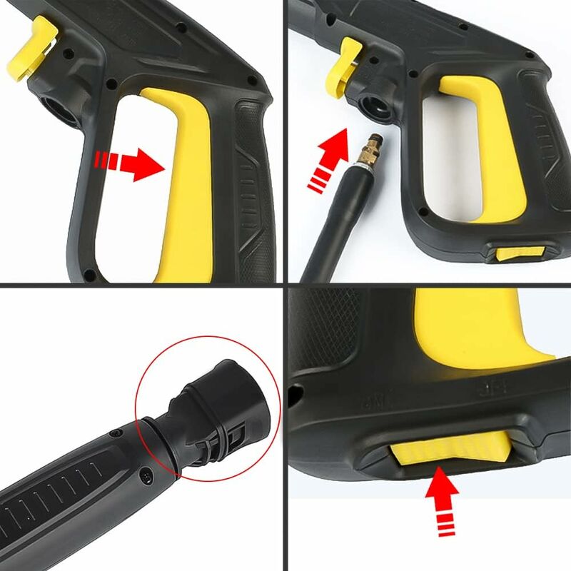 High Pressure Washer Lance, Replacement Nozzle For Karcher K2 K3 K4 K5 K6 K7 (3)