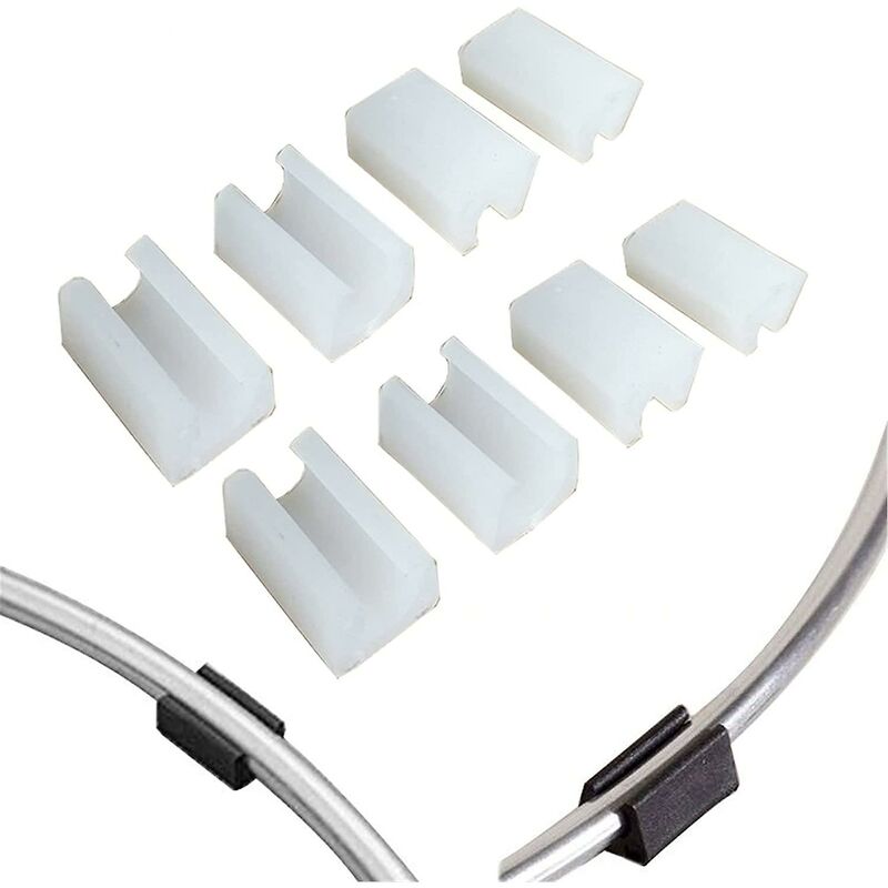 32 pcs Chair Leg Caps Tube End Caps Pads Furniture Floor Protectors U Shape Plastic Chair Leg Caps,Chair Leg Caps