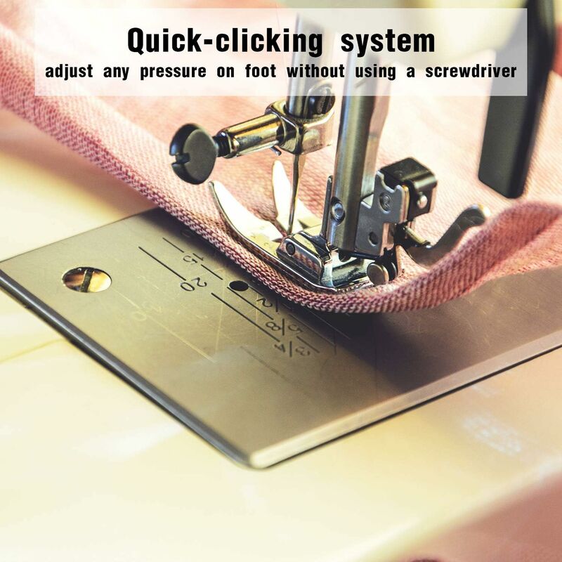 Parts Sewing Machine Presser Foot Straight Stitch Foot Universal Zig Zag Foot For Most Sewing Machines Low Shank