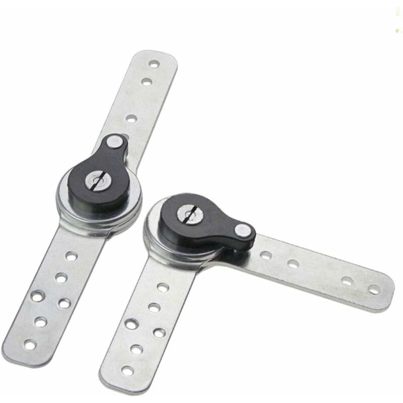 2 X Furniture Adjustable Angle Hinge Self-Reset Function Heavy Duty Hinge Angle Adjustment Fit Sofa/Bed/Cabinet/Tilt