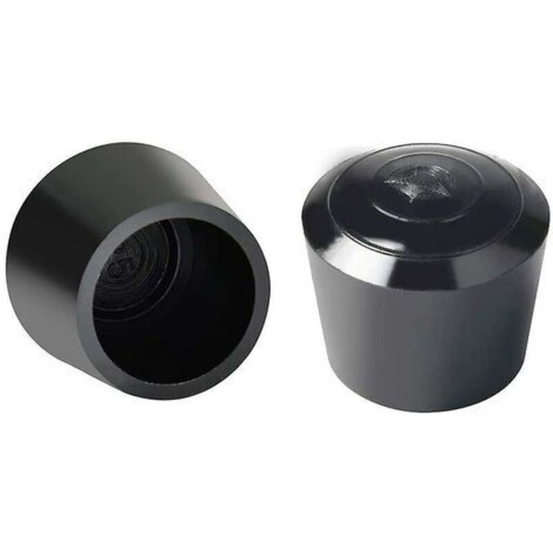 16 Pack Chair Leg Caps, Chair Leg Cap Rubber Chair Leg Protection End Caps, Inner Diameter - 7/8 Inch / 22 Mm, Black