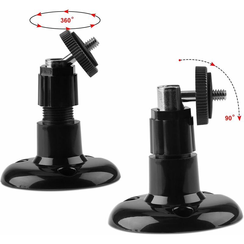 (2 Pack) Indoor/Outdoor Security Camera Wall Mount, Adjustable Ceiling Mount For Arlo, Arlo Pro And Other Compatible