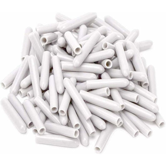 120 Pieces Dishwasher Caps, Inner Diameter 3Mm Pvc Protective Cover, Dish Basket, 325Mm (White)