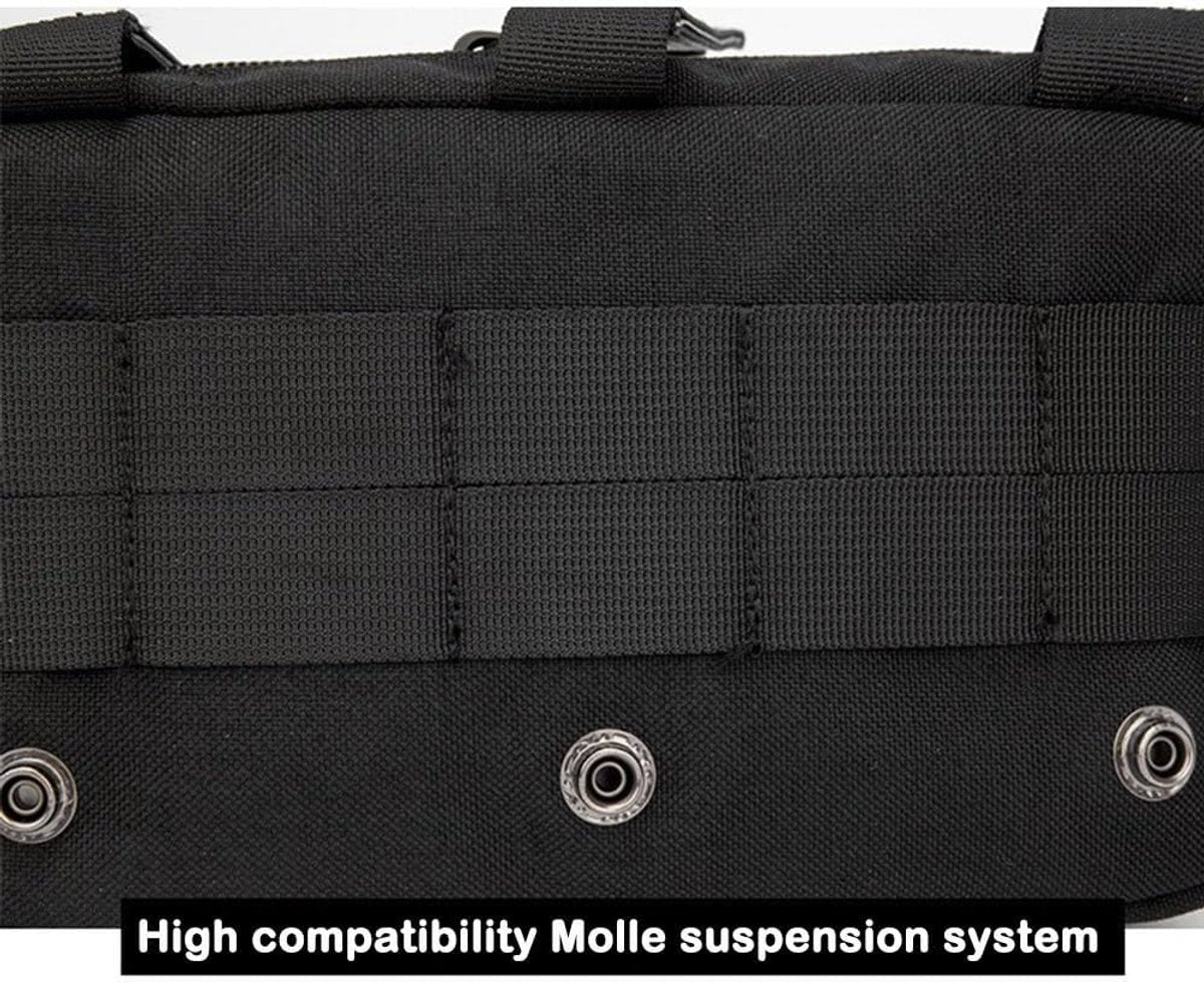 Bike bag - Fanny pack - Organizer - Pouch - Ultralight storage box - Waterproof Oxford Ripstop - Perfect for hiking, cycling, and survival gear