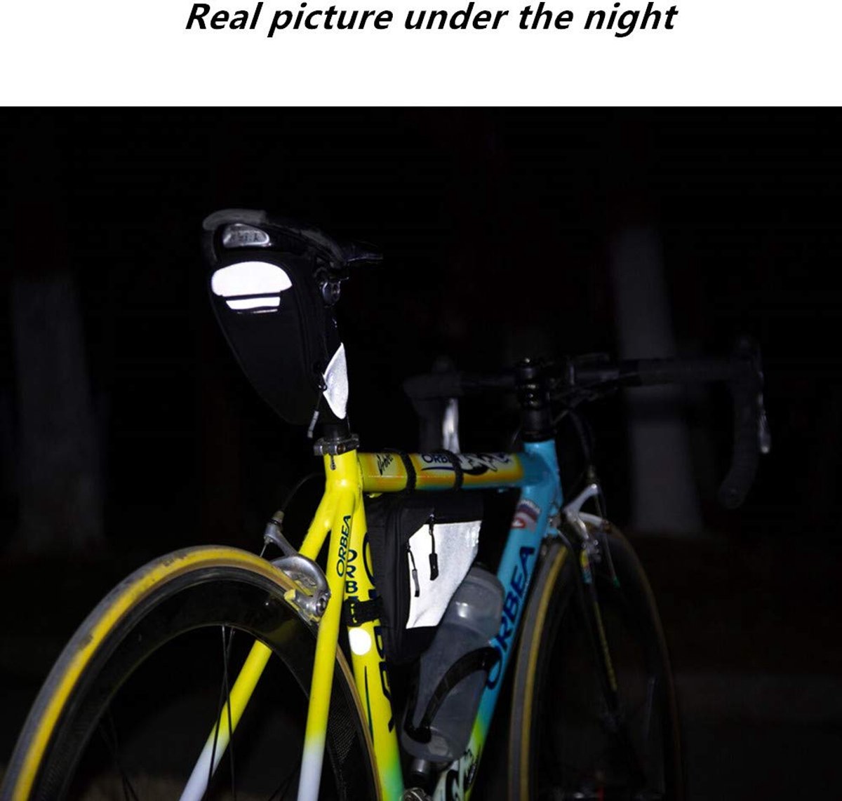 Bicycle saddle bag - Bicycle panniers - Bicycle panniers for e-bikes - Universal bicycle pannier - Road bike - Mountain bike - Bag - Black