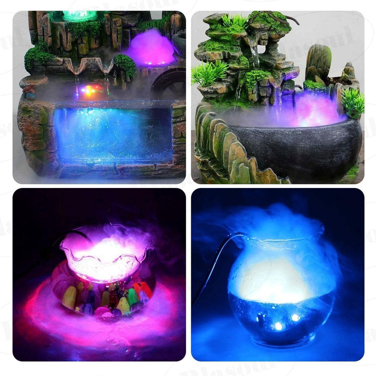 12 LED Ultrasonic Mister for Sinks and Decoration