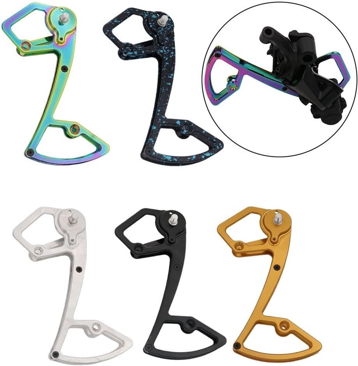 Bicycle shifters - High-performance shifters - Bicycle accessories - For mountain bikes - Black