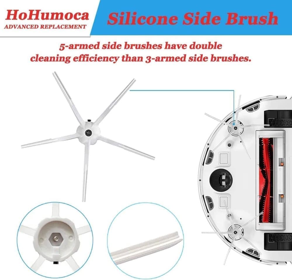 7 Pieces Roborock S5 S6 Accessories, Compatible with Roborock