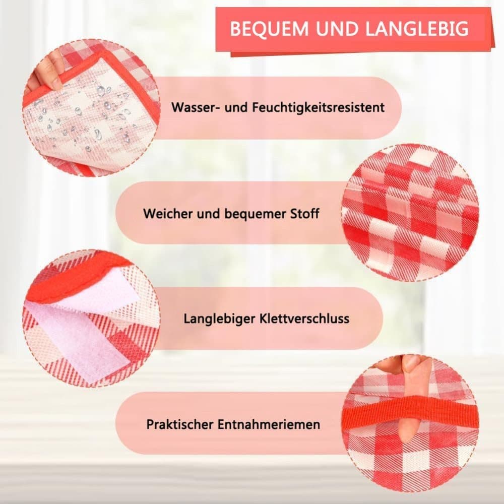 Waterproof Picnic Mat 200x200cm, Foldable with Carrying Handle, Durable for Camping Beach Park Outdoor Activities, Pink