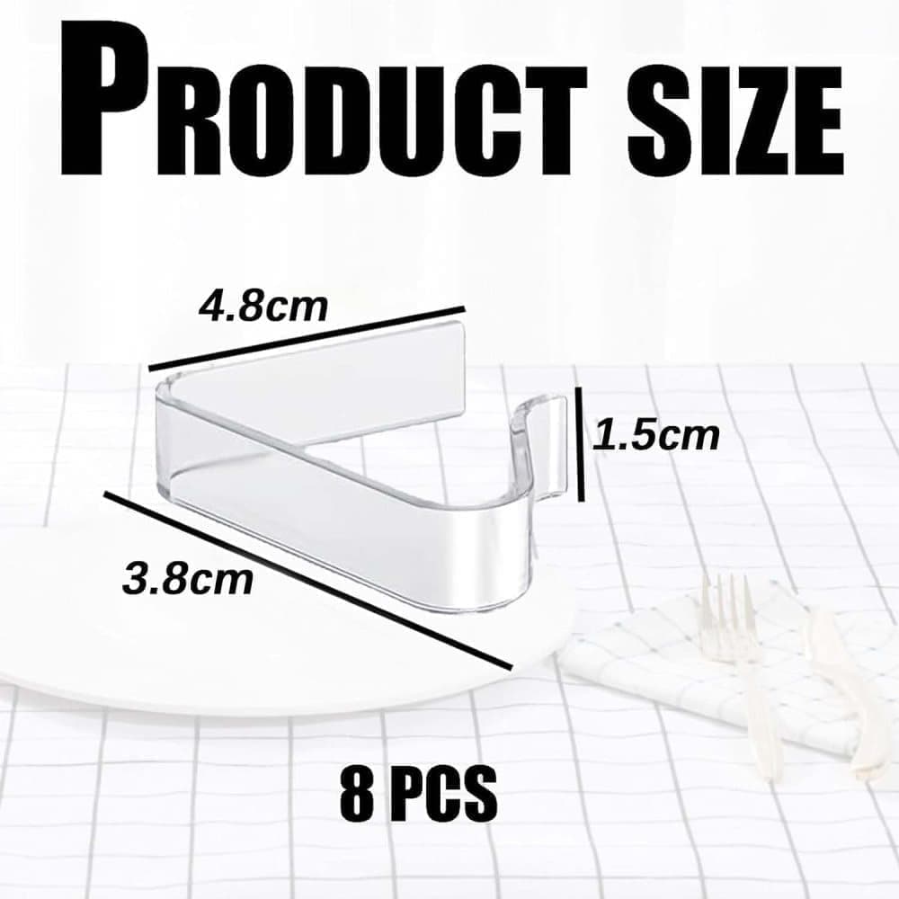12pcs plastic tablecloth clips for thick tables, garden table camping picnic, compatible with most brands, 12cm