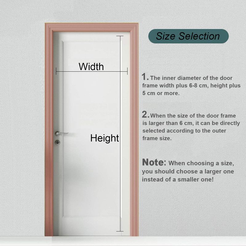 Magnetic Door Screens - 120x210 cm Self-Closing - High-Density Insect Mesh - No Drilling Required - Black