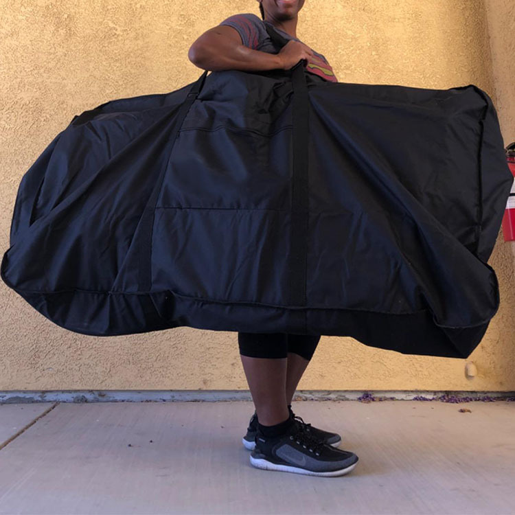 800D Oxford Cloth Bicycle Bag, Mountain Bike & Road Bike Storage Bag(26-29 inch non-folding model: 130*28*82CM)