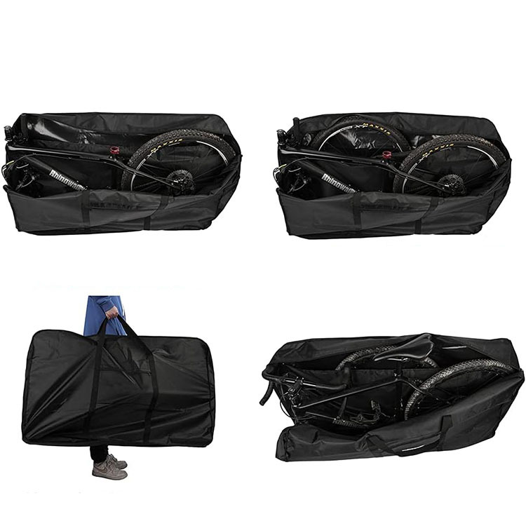 800D Oxford Cloth Bicycle Bag, Mountain Bike & Road Bike Storage Bag(20-inch folding version: 83*33*69cm / bag 37*21CM)