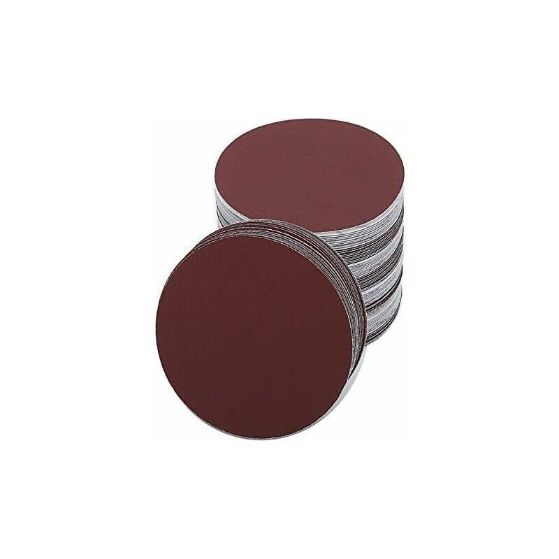 30 Pack Self Adhesive Sanding Discs, Mixed Grit 60 80 120 240 440, 125 mm