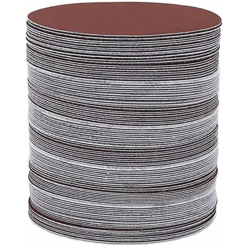 30 Pack Self Adhesive Sanding Discs, Mixed Grit 60 80 120 240 440, 125 mm